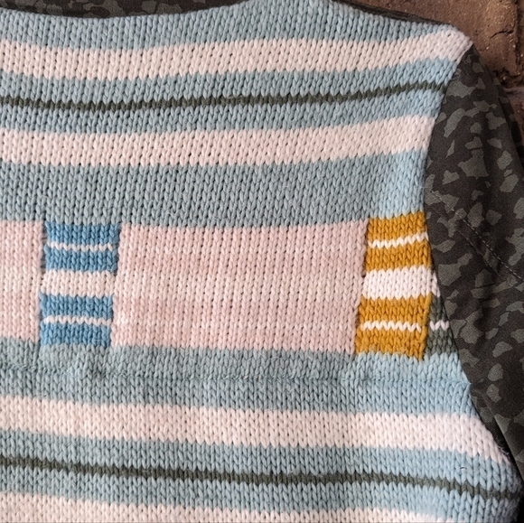 Carve Designs Ryder Military Canvas Jacket Size Small Knit Back - Picture 4 of 10